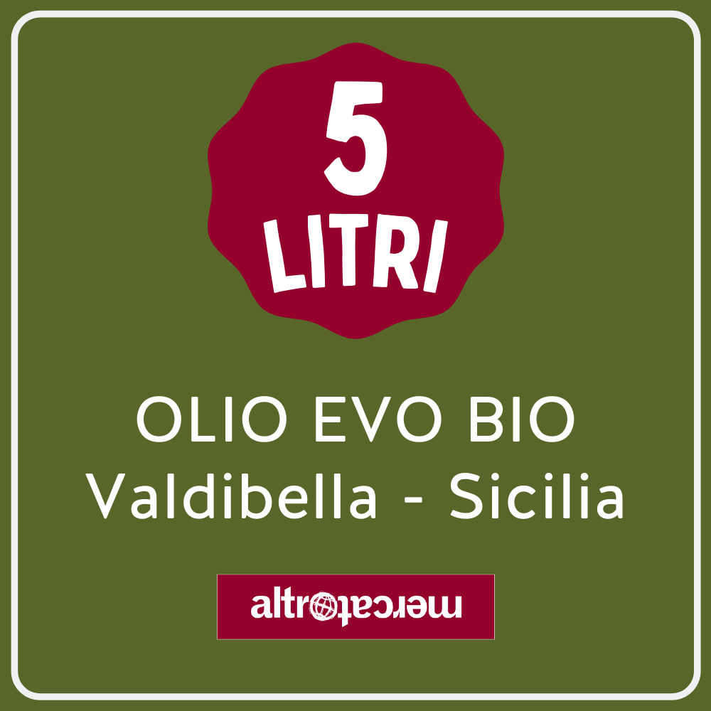 Olio evo Valdibella in latta Sicilia - bio | 5L