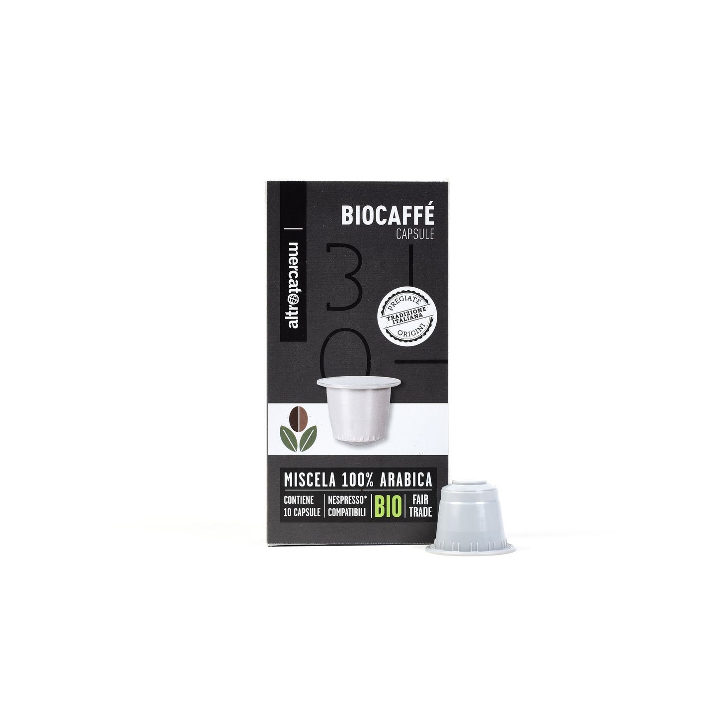 Biocaffè 100% arabica in capsule | 10 x 5,2 g