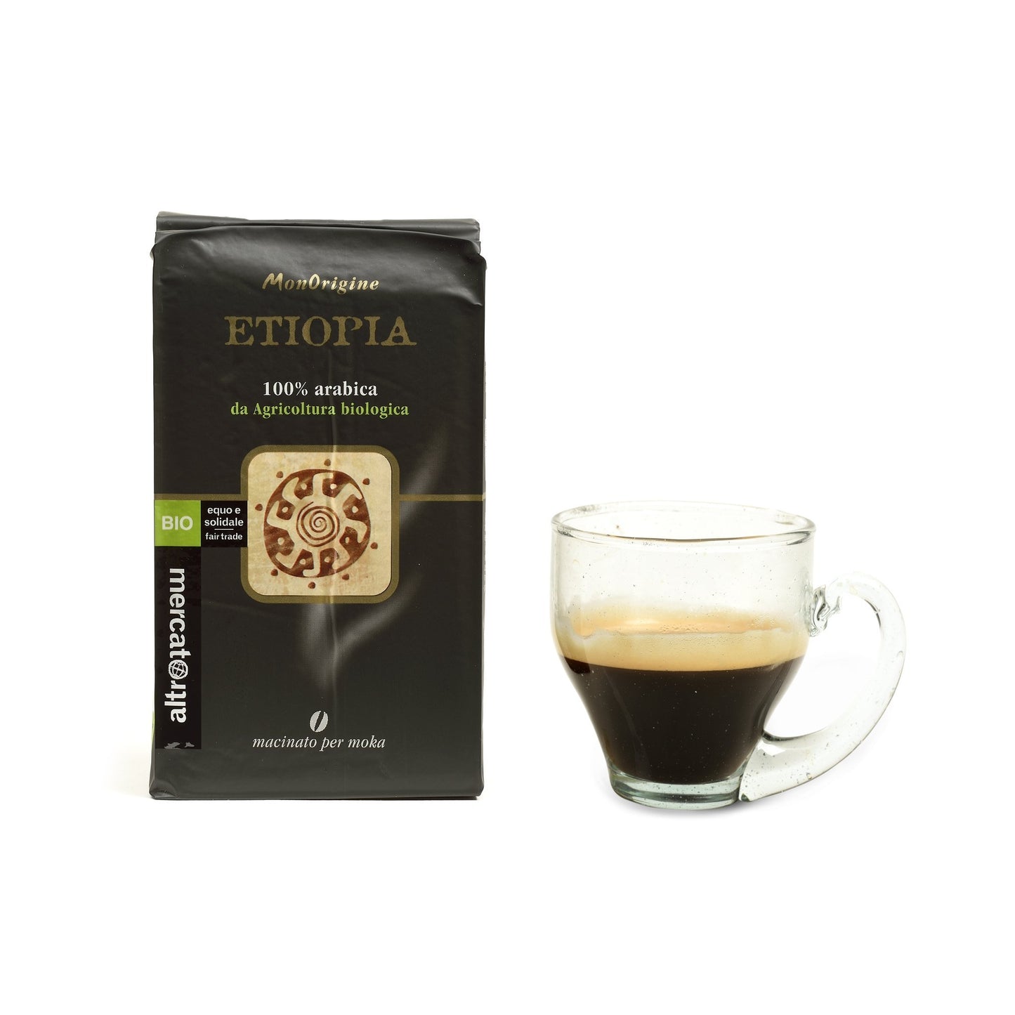 Caffè 100% arabica macinato monorigine Etiopia | 250 g