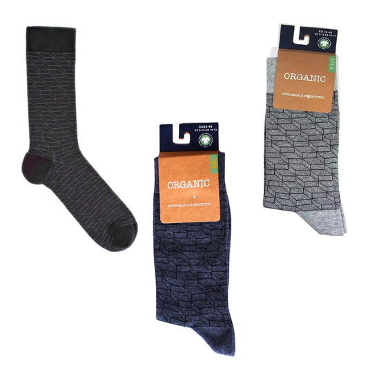 Calze uomo 3D cotone bio