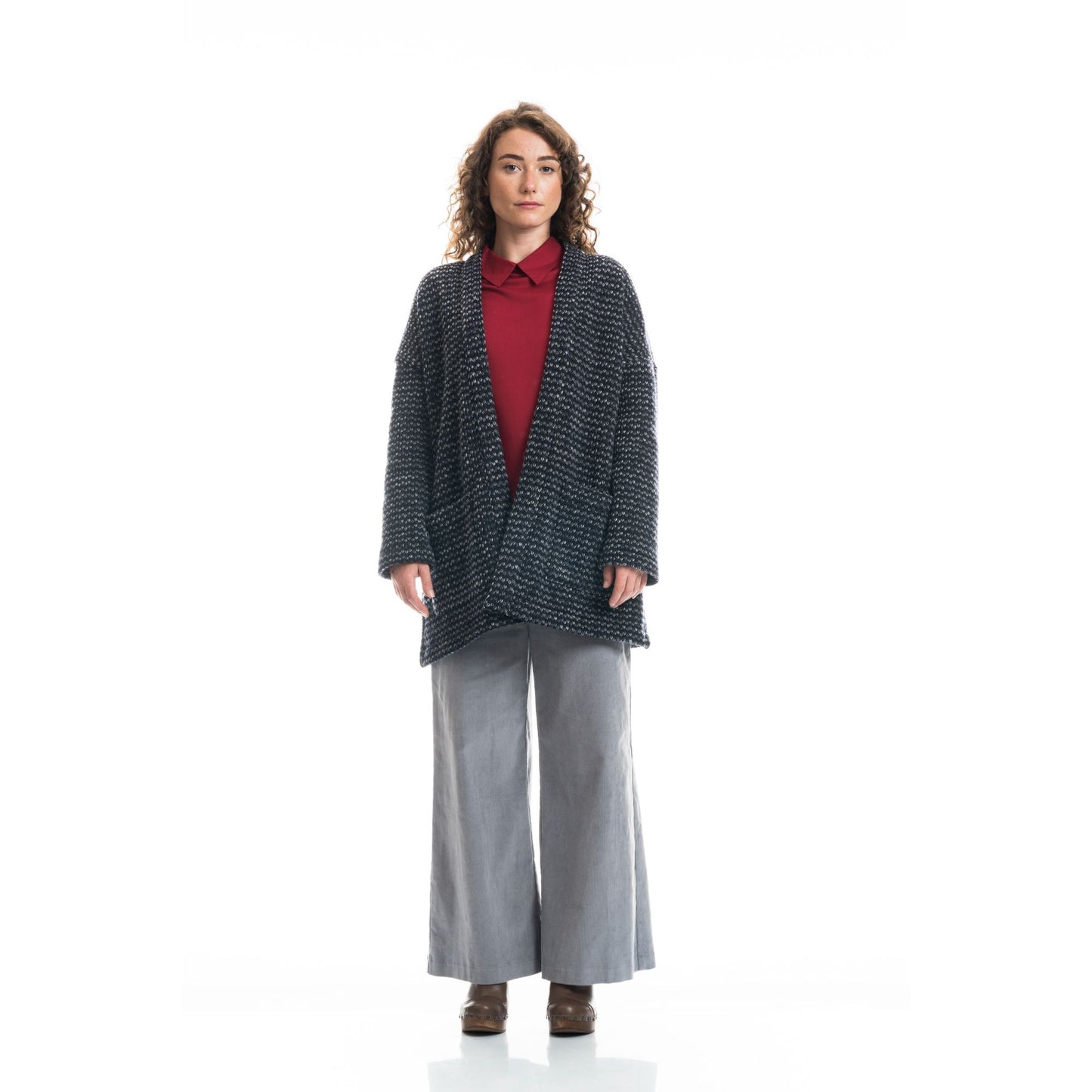 Cardigan Cipresso lana