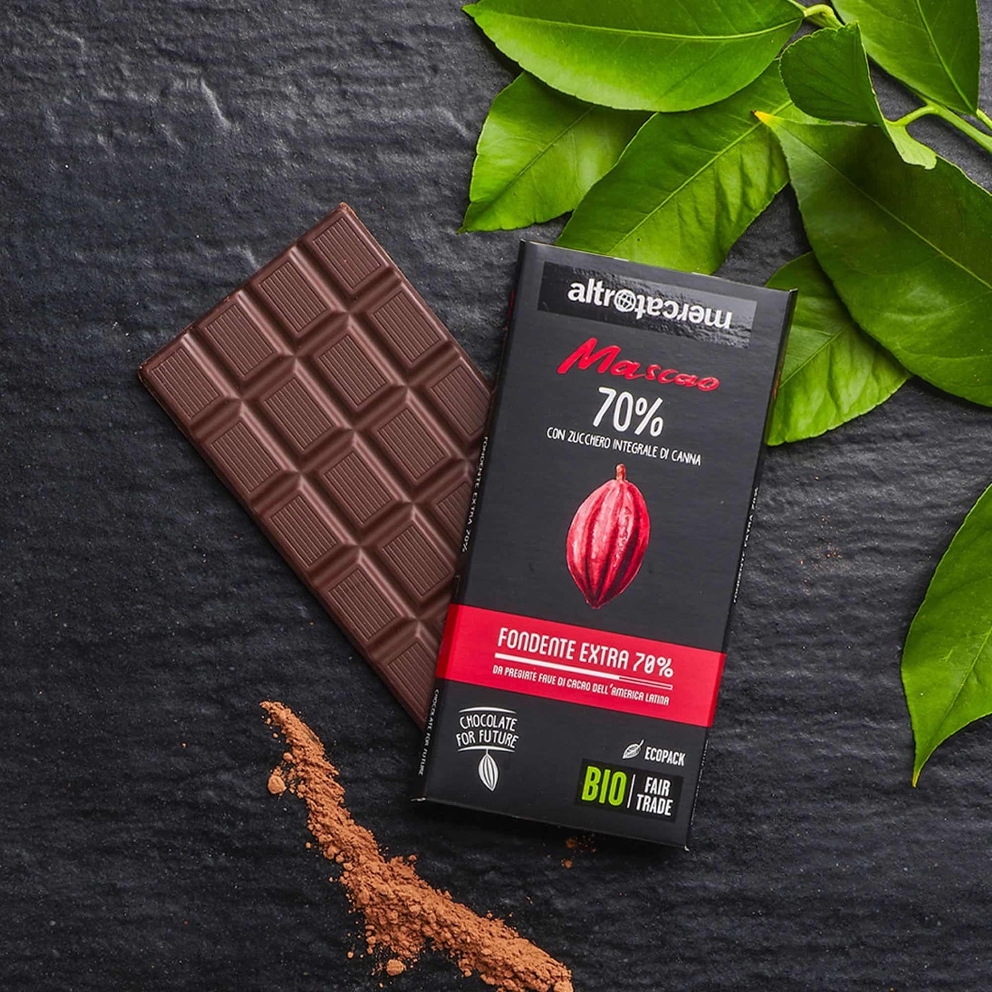 Cioccolato Mascao fondente extra 70% - bio | 100 g