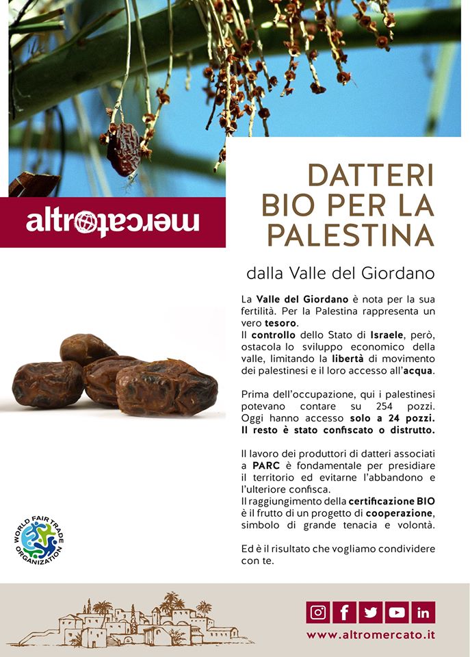 Datteri Medjoul al naturale - bio  200 gr. – Altromercato Nonsolonoi