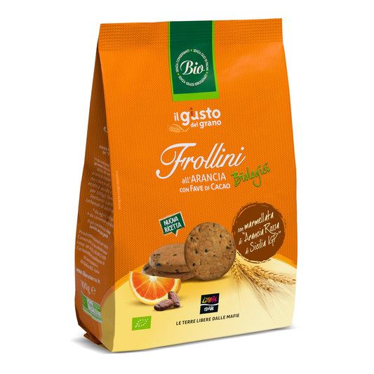 Frollini arancia e fave di cacao - bio | 300 g