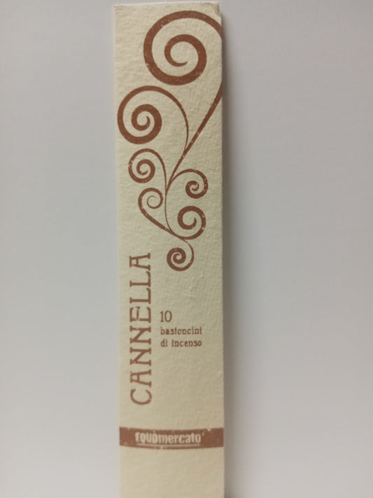 Incenso naturale cannella | 10 bastoncini