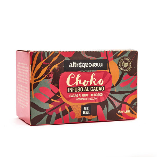Choko infuso cacao ai frutti di bosco in filtri | 40 g