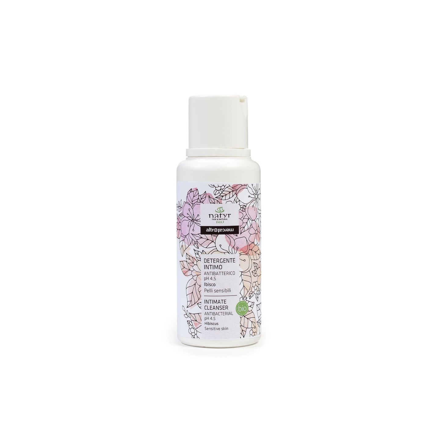 Detergente intimo - antibatterico - ph 4,5 -Ibisco- bio | 250 ml