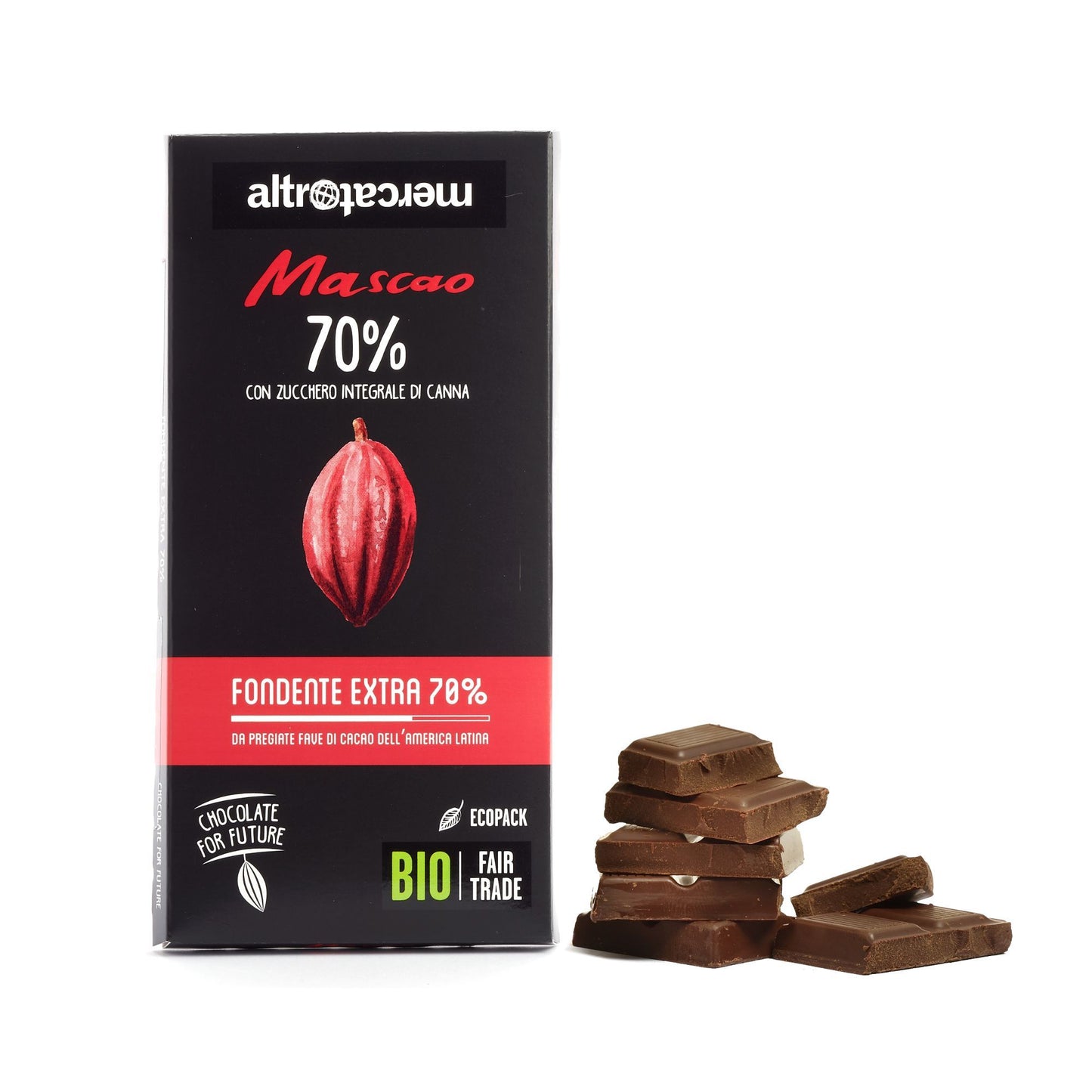 Cioccolato Mascao fondente extra 70% - bio | 100 g