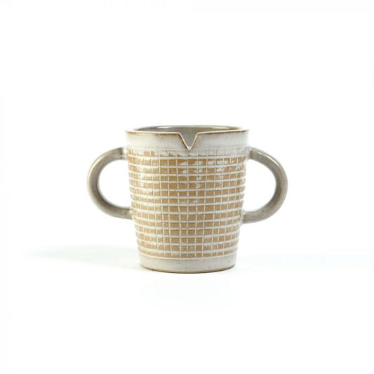 Mug Texture doppio manico ceramica