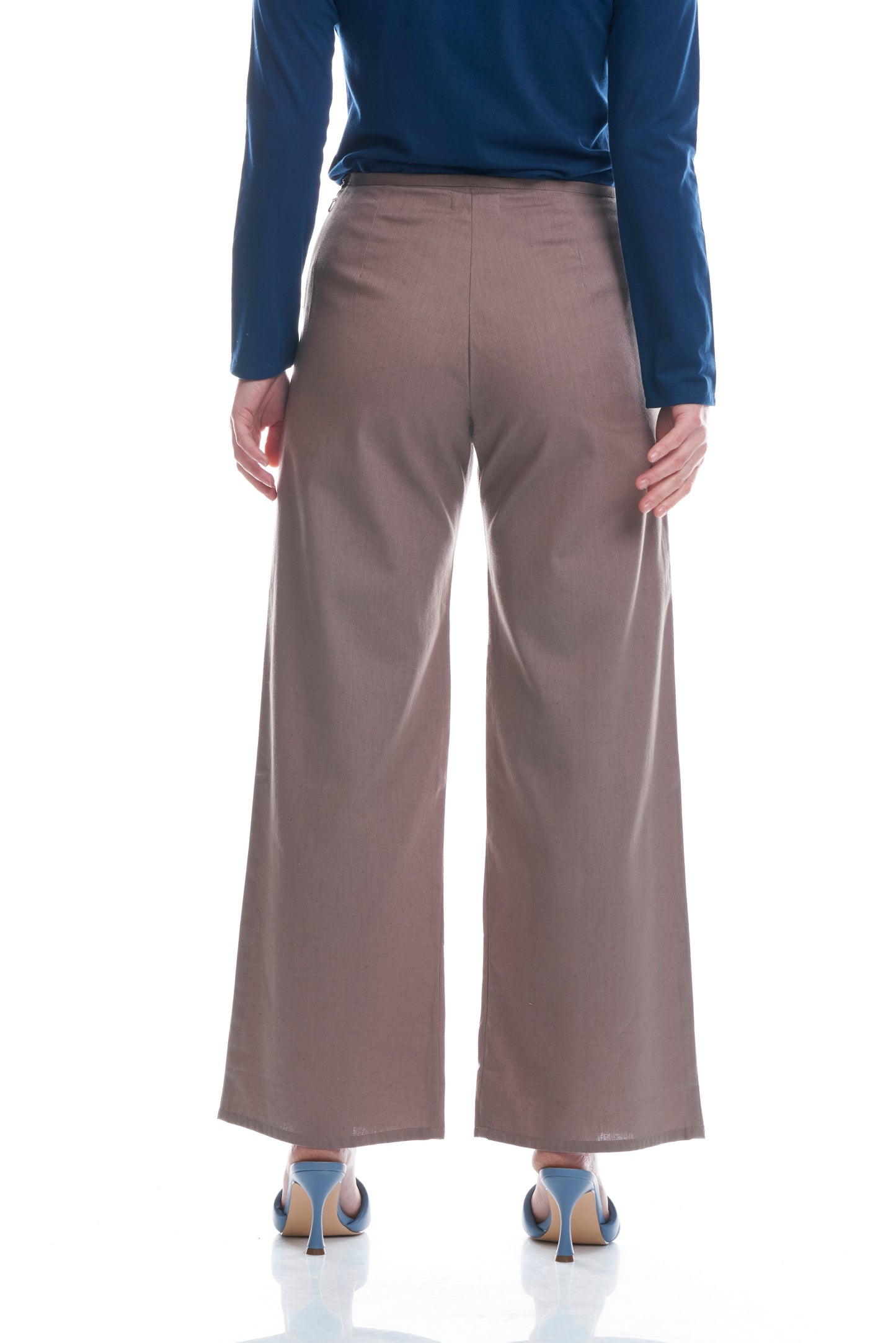 Pantalone Giunco cotone e lino