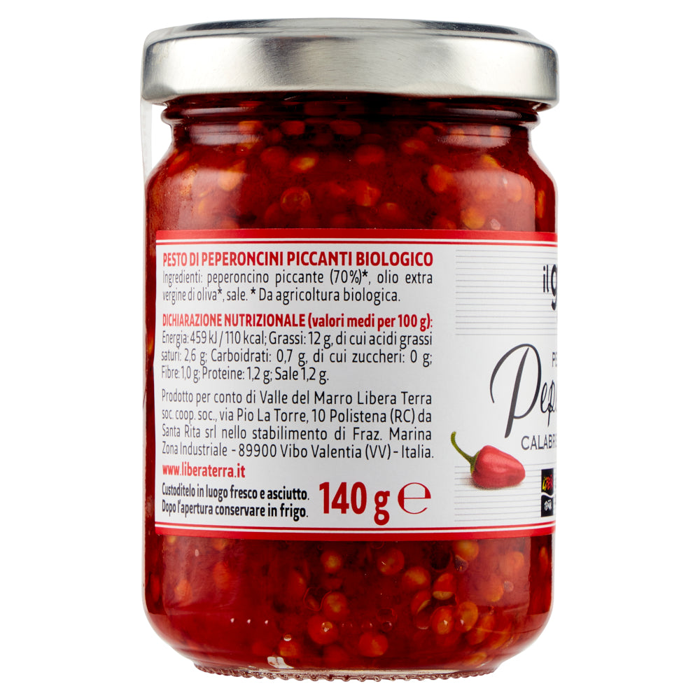 Pesto di peperoncini piccanti - bio | 140 g