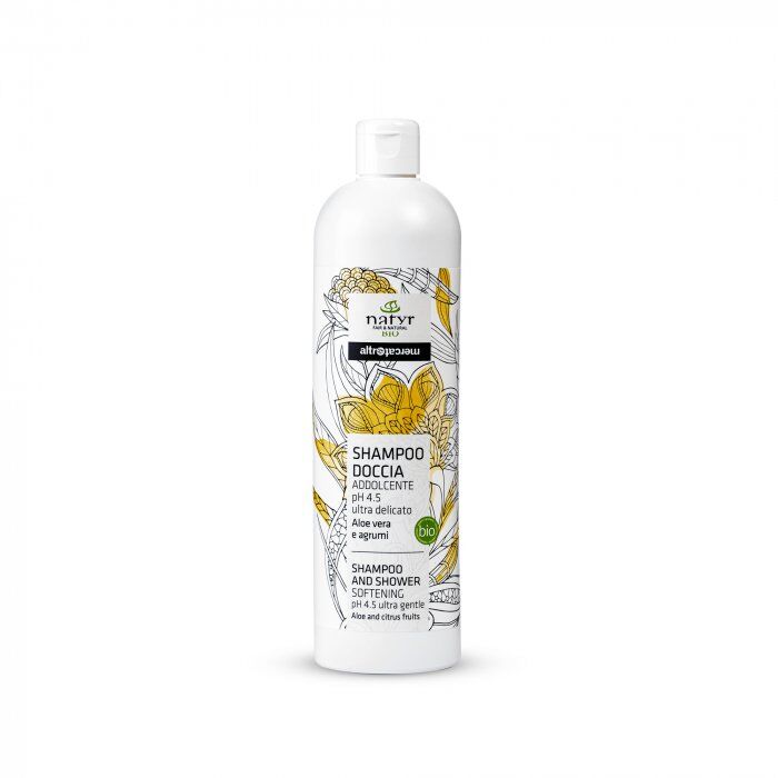 Shampoo doccia ultra delicato aloe vera e agrumi - bio | 500 ml