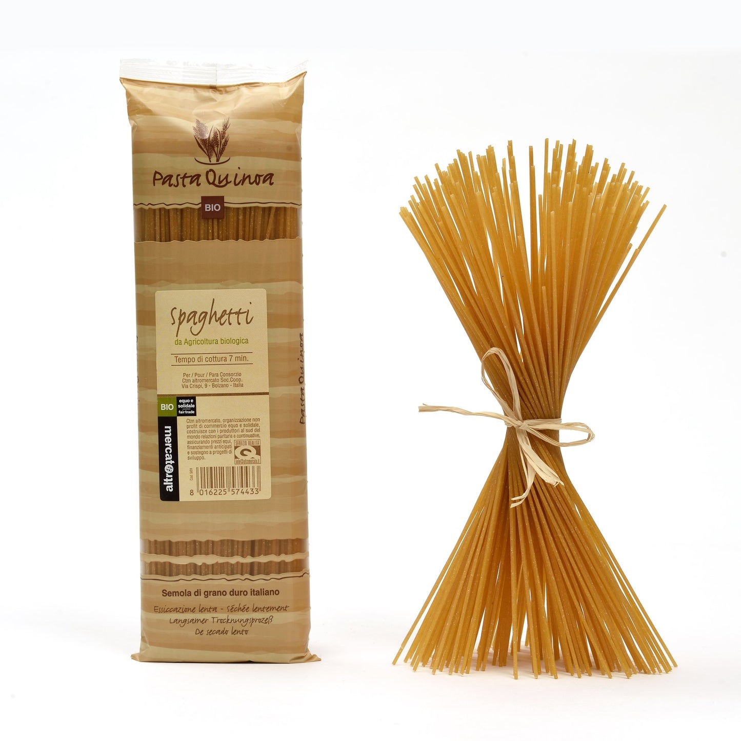 Spaghetti quinoa e grano duro - bio | 500 g