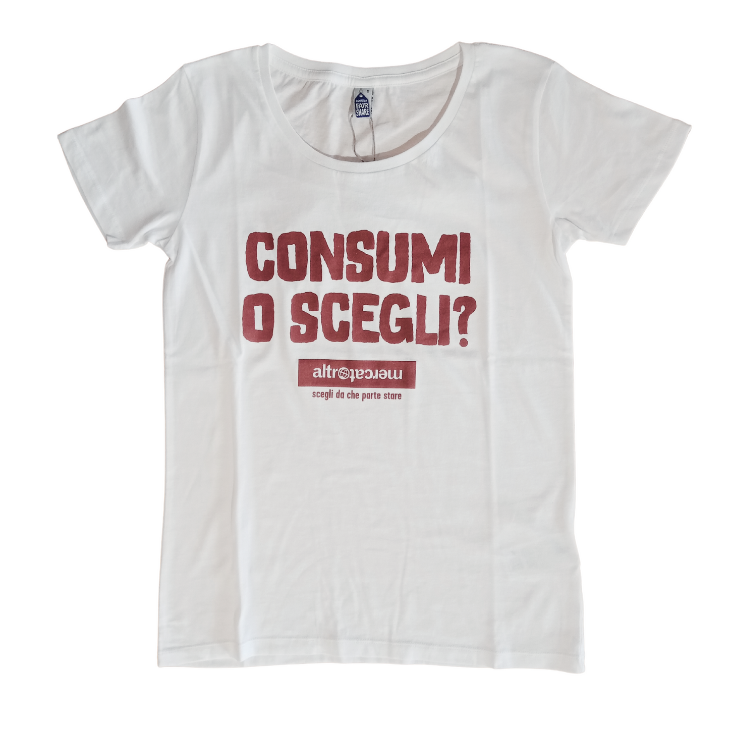 T-shirt Consumi o scegli cotone donna